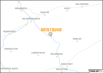 map of Aristovka