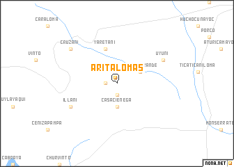 map of Aritalomas