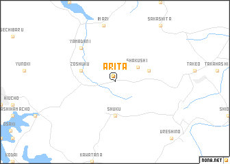 map of Arita