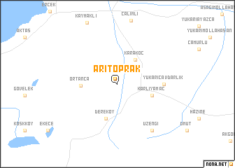 map of Arıtoprak