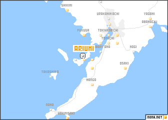 map of Ariumi