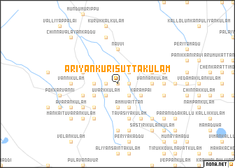 map of Ariyankurisuttakulam