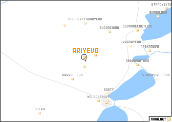 map of Ariyevo