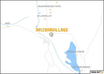 map of Arizona Village