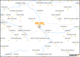 map of Arjac