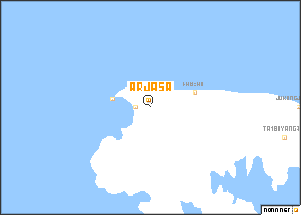 map of Arjasa