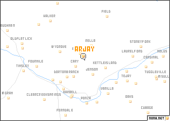map of Arjay