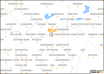 map of Arji