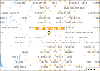 map of Arjjun Kāchhra