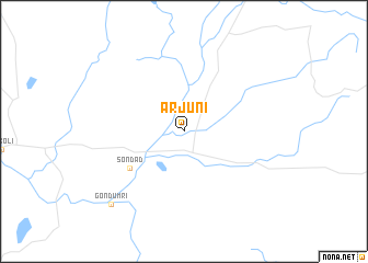 map of Arjuni