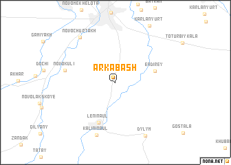 map of Arkabash