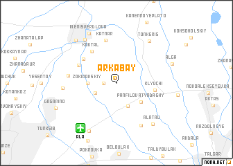 map of Arkabay
