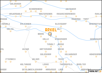 map of Arkel