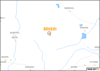 map of Arkeri