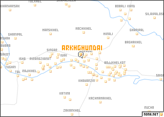 map of Arkh Ghundai