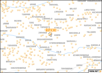 map of Arkhi