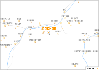 map of Arkhon