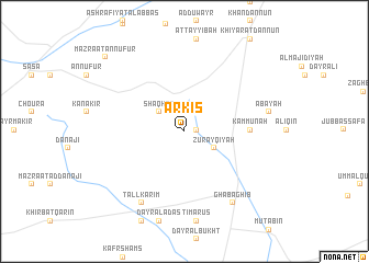 map of Arkīs