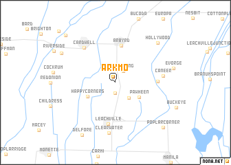 map of Arkmo