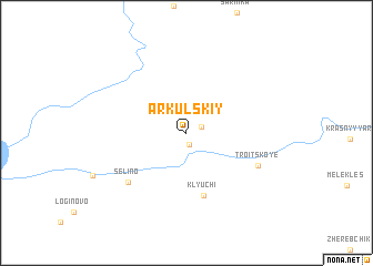 map of Arkul\