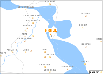 map of Arkul\