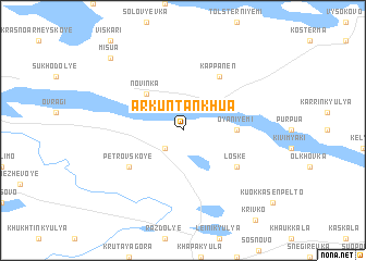 map of Arkuntankhua