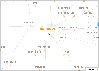 map of Arlbayev