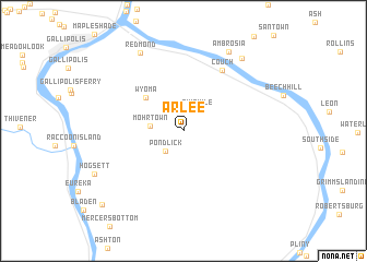 map of Arlee