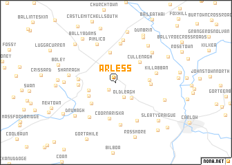 map of Arless