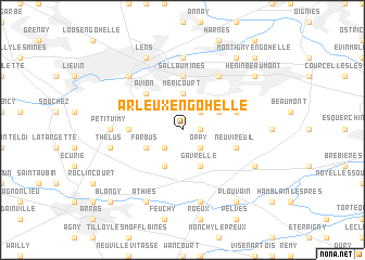 map of Arleux-en-Gohelle