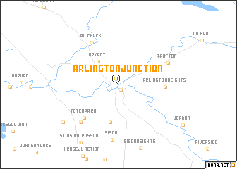 map of Arlington Junction