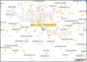 map of Arlington Park