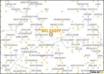 map of Arlsdorf