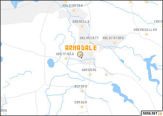 map of Armadale