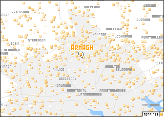 map of Armagh