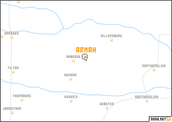map of Armah