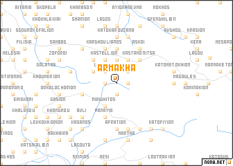 map of Armákha