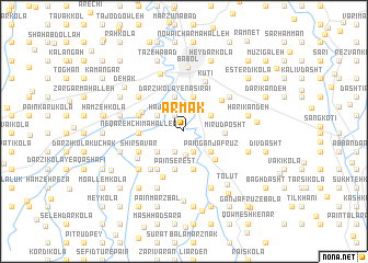 map of Armak