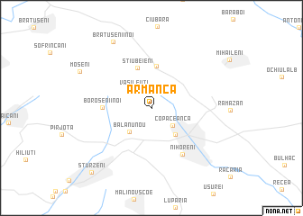 map of Armanca