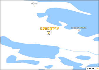 map of Armantsy