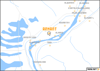 map of Armant