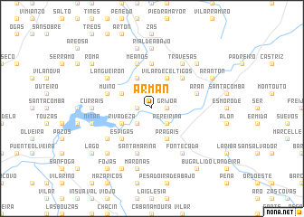 map of Armán