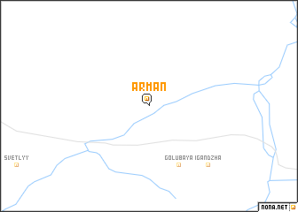 map of Arman\