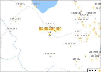 map of Armapuquio