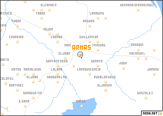 map of Armas