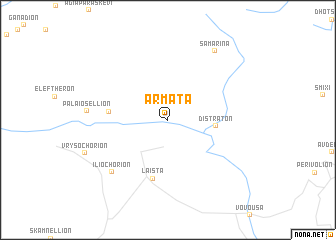 map of Ármata