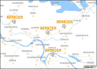 map of Armazém