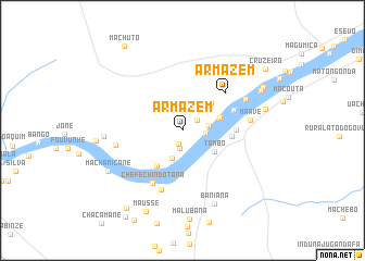 map of Armazém