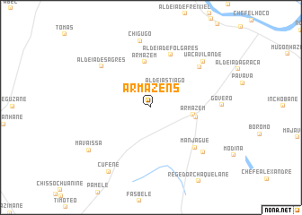 map of Armazéns