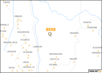 map of Arma